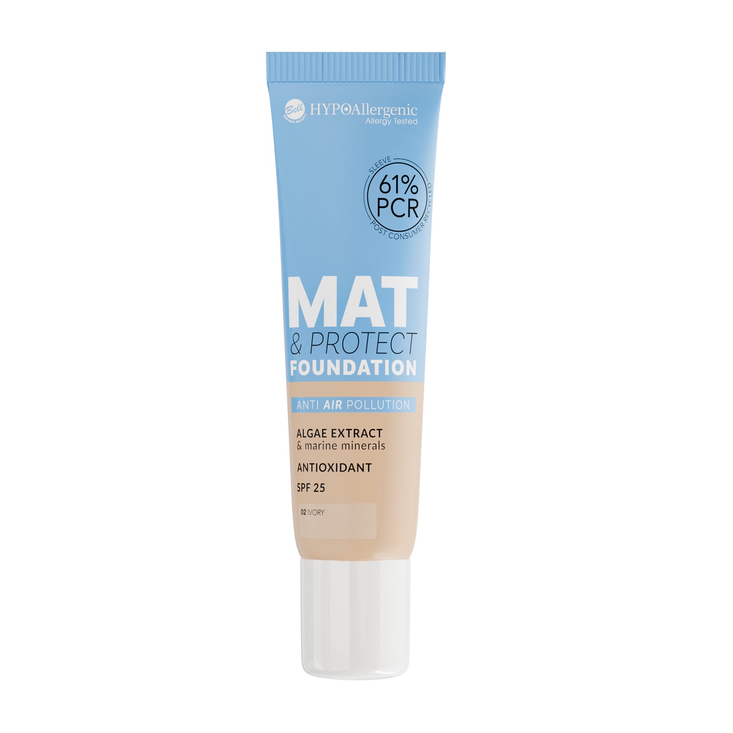 Mat & Protect Foundation SPF 25 02 Ivory